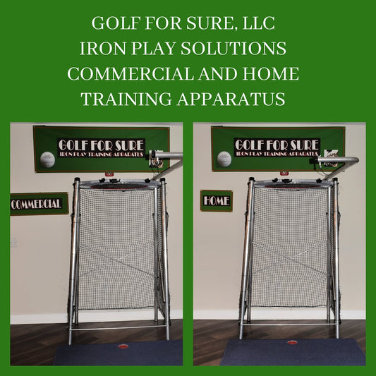 Golf For Sure’s Patented Golf Iron Training Apparatus for Beginners
